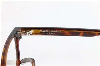 Saint Laurent SL 319/F 003 Havana Transparent Unisex Eyeglasses